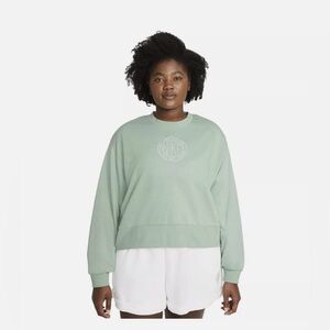 Plus size Nike sportswear French terry sweatshirt